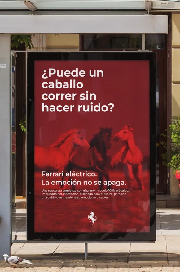 Cartel realizado por alumnos del máster en diseño gráfico