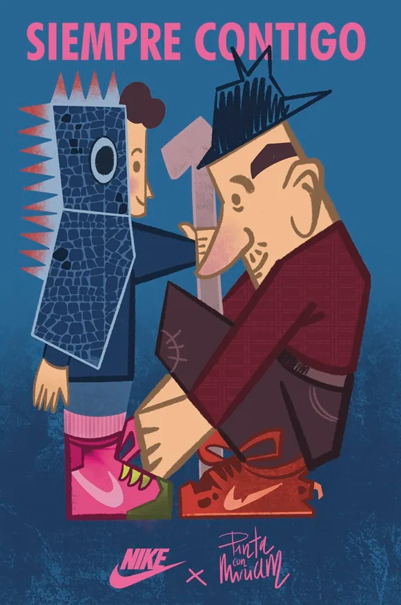 Diseño llevado a cabo en el Máster Profesional de Ilustración